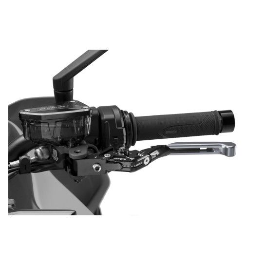 PUIG MANETE DE EMBRAIAGEM 4.0 EXTENSIVEL TITANIUM C/AFINADOR