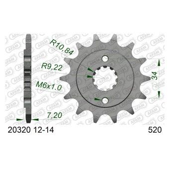 AFAM PINHAO 520 CBF250 2004-06 CBR250 300 2011-19 CRF250 300