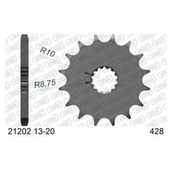 AFAM PINHAO 428 Z125 2019-24 DTR125 1988-07 TZR125 1991-95