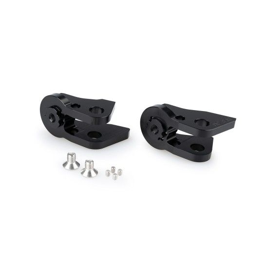PUIG NT1100 2022-26 SUPORTE POUSA PES REGULAVEL FRENTE PRETO