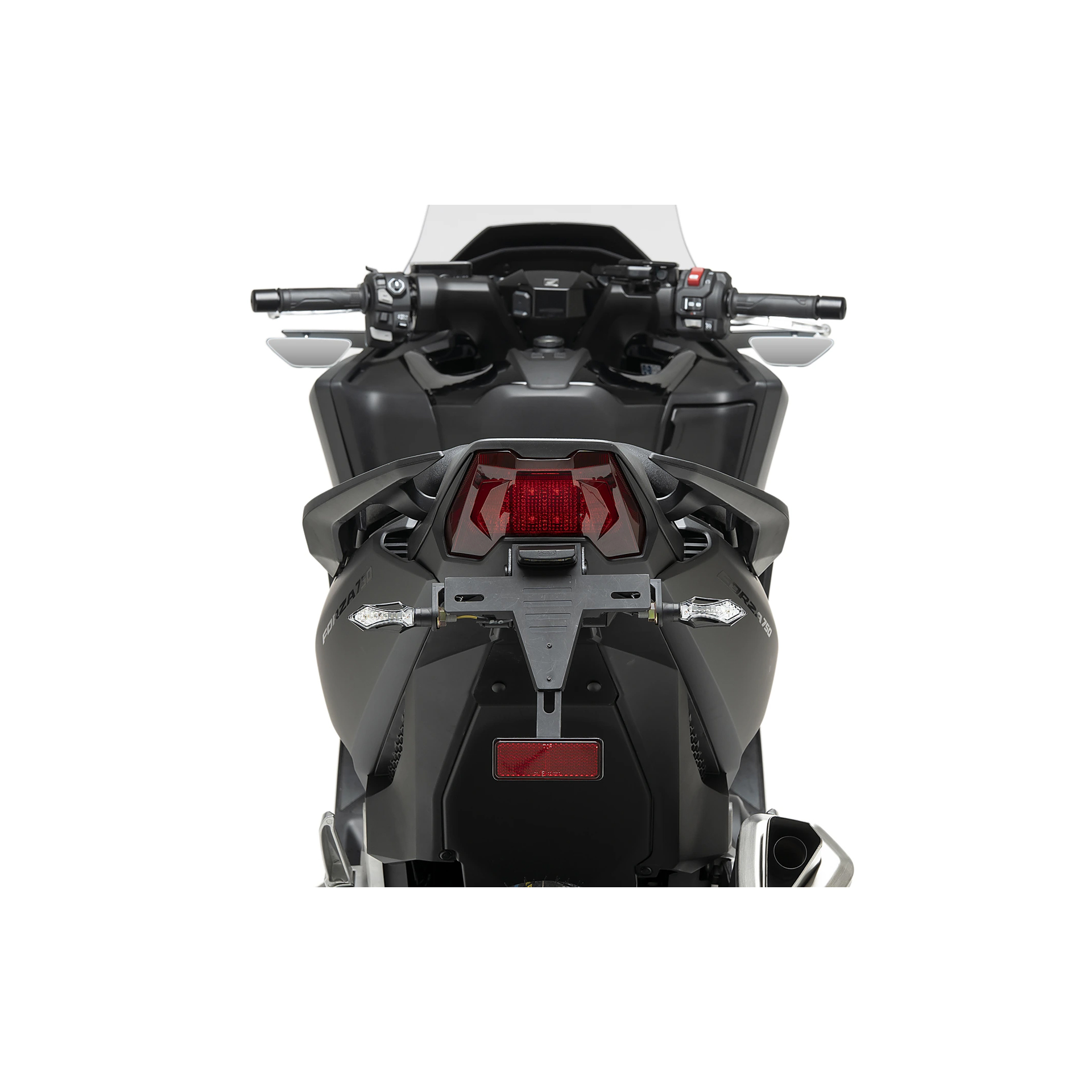 PUIG FORZA 750 2025-26 SUPORTE MATRICULA PRETO PUIG FORZA 750 2025-26 SUPORTE MATRICULA PRETO