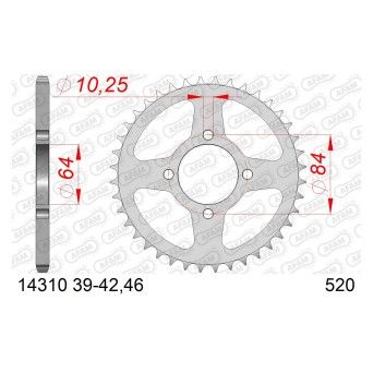 AFAM CREMALHEIRA A�O 520 LTZ 400 2002-08 KFX400 2003-06