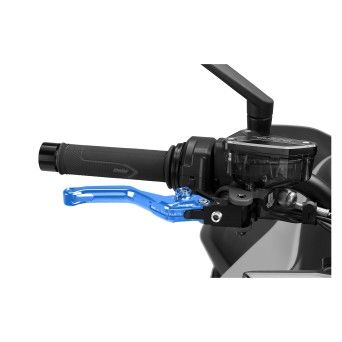 PUIG SHORT BRAKE LEVER 3.0 BLUE W/ BLUE SELECTOR