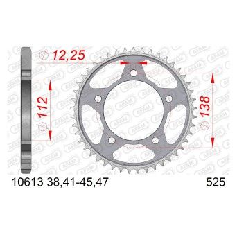 AFAM CREMALHEIRA A�O 525 CB600F CBR650 CBR900 VT750 CMX1100