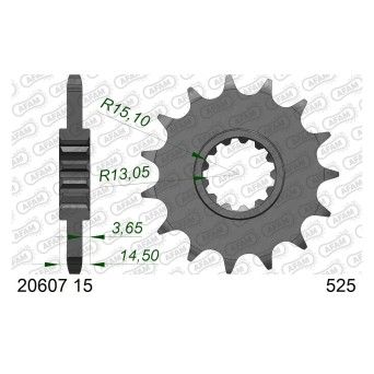 AFAM PINHAO 525 CB750 SEVEN FIFTY 1992-94