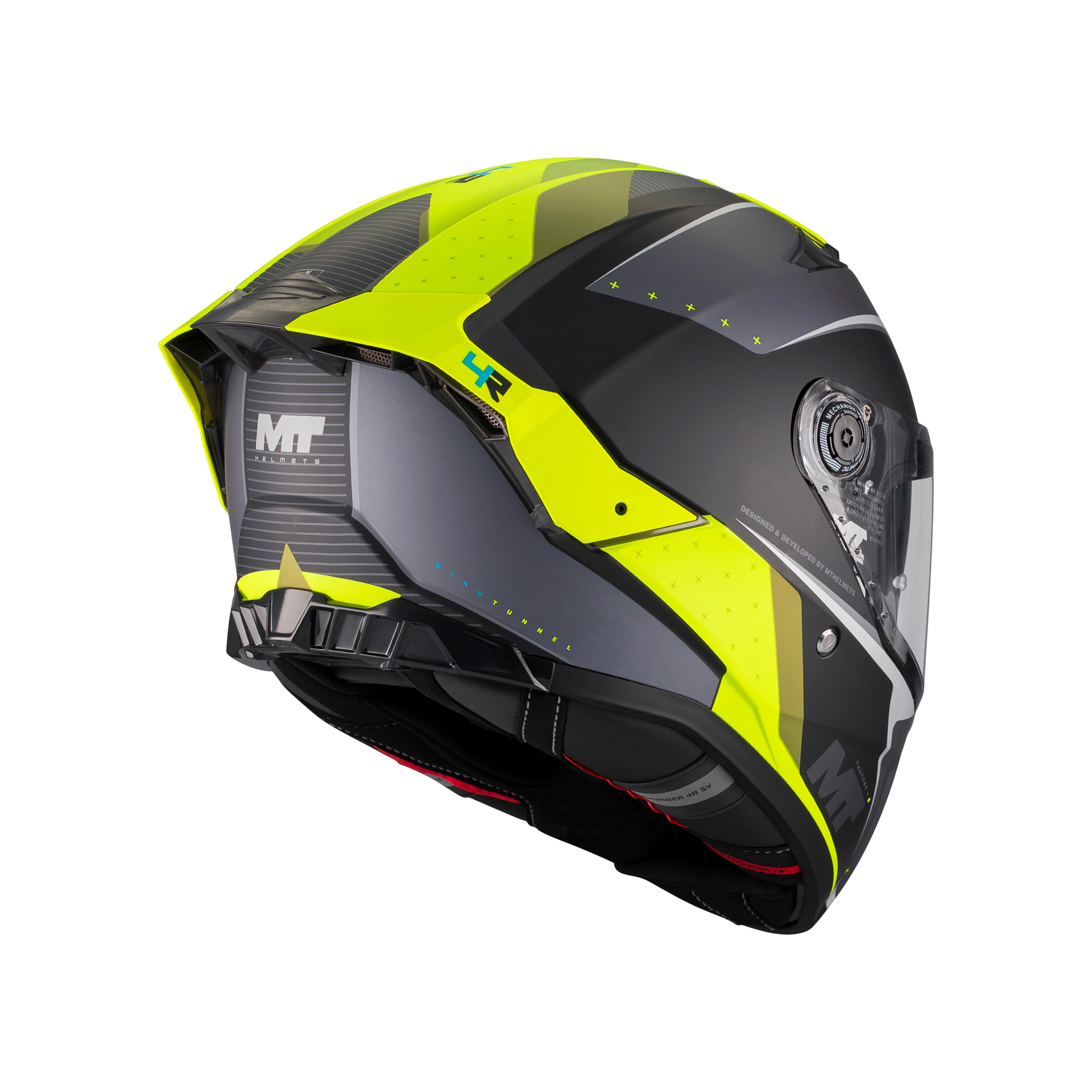 MT THUNDER 4 R SV WIND TUNNEL PINLOCK INCLUDED(ECE 22.06) MT THUNDER 4 R SV WIND TUNNEL PINLOCK INCLUDED(ECE 22.06)