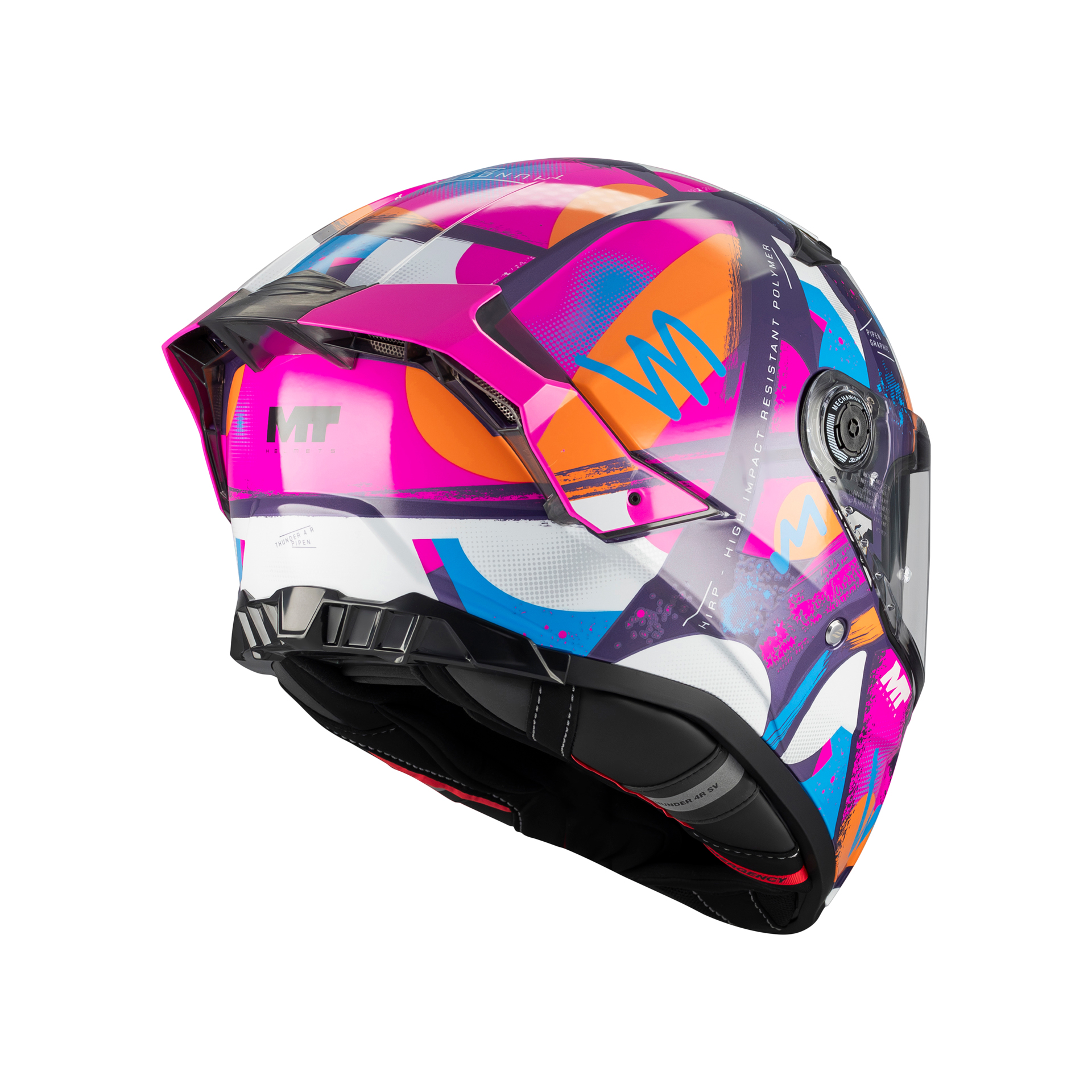 MT THUNDER 4 R SV PIPEN PINLOCK INCLU�DO (ECE 22.06)