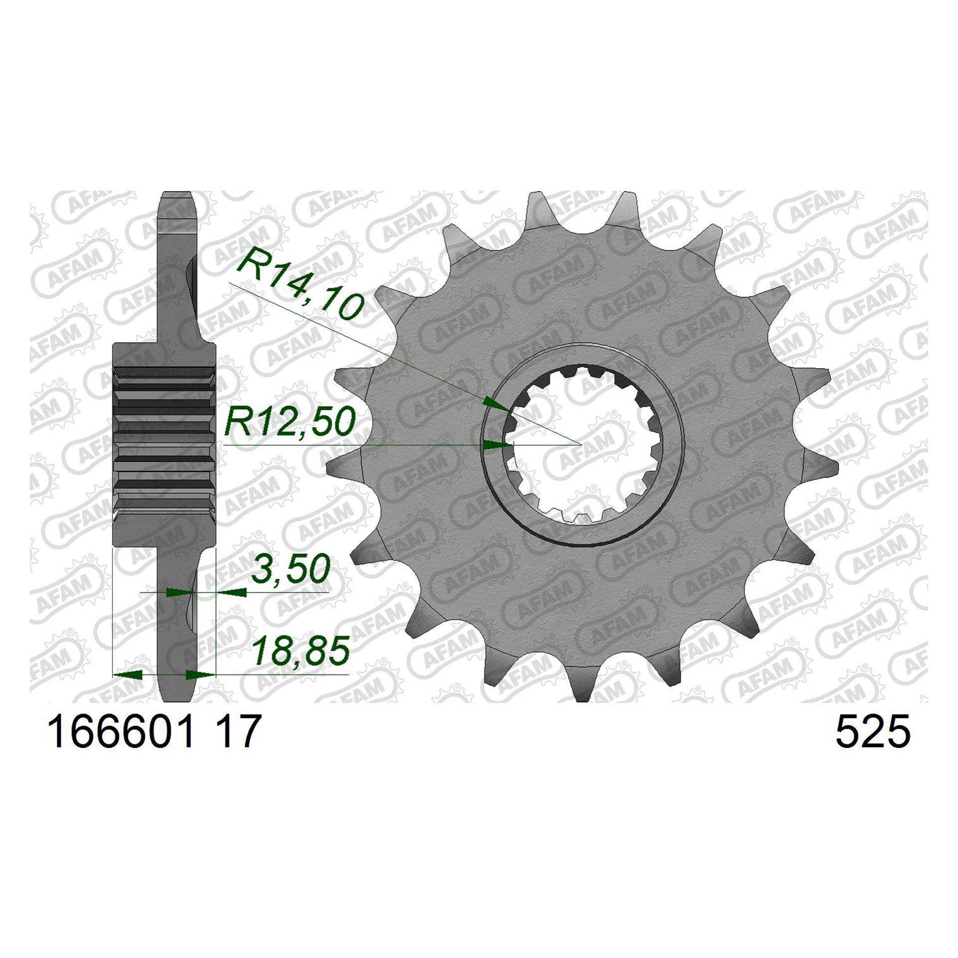 AFAM PINHAO 525 F750 F800 F900 GS 2017-25 F900 R XR 2020-25