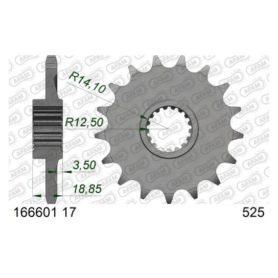 AFAM PINHAO 525 F750 F800 F900 GS 2017-25 F900 R XR 2020-25 AFAM PINHAO 525 F750 F800 F900 GS 2017-25 F900 R XR 2020-25