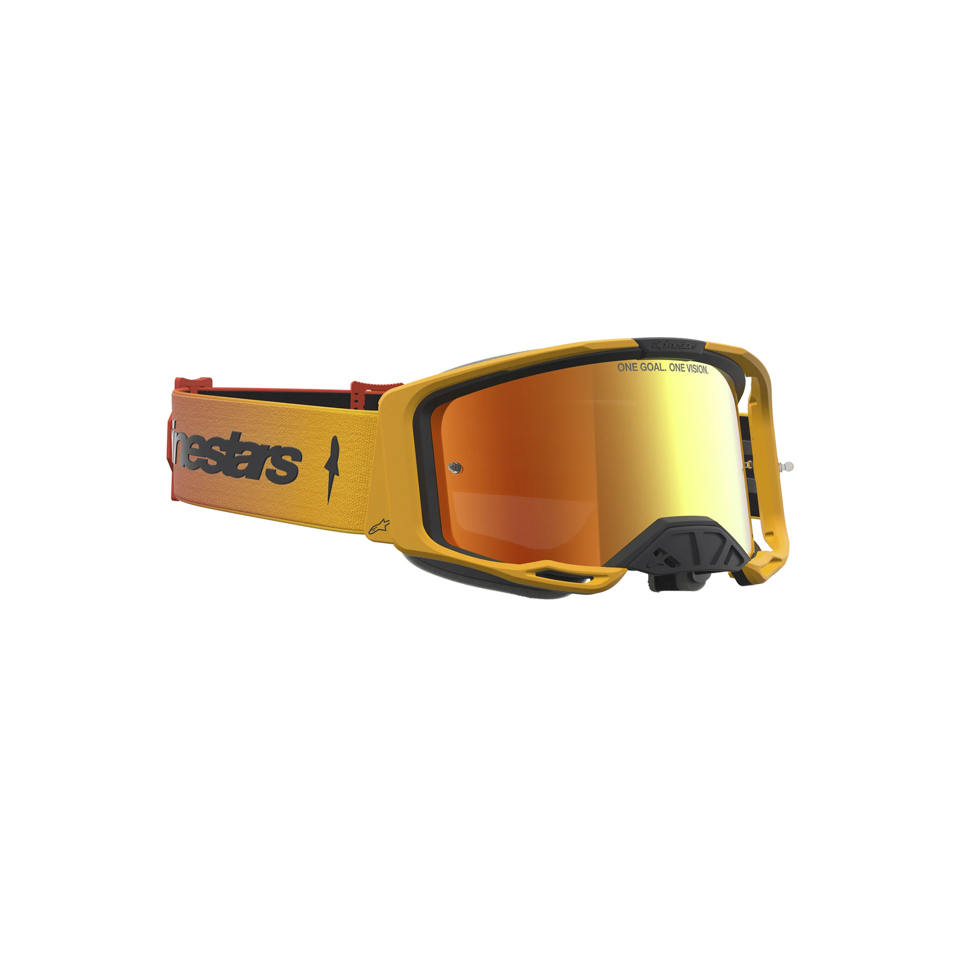 ALPINESTARS ÓCULOS VISION 8 AMBER ESPELHADO ALPINESTARS ÓCULOS VISION 8 AMBER ESPELHADO
