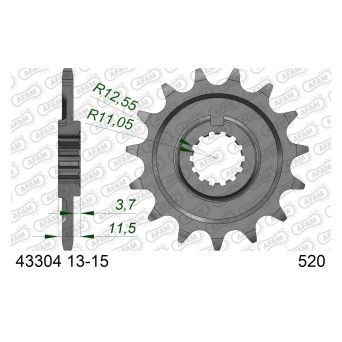 AFAM PINHAO 520 SHERCO 250 300 SE 2014-22