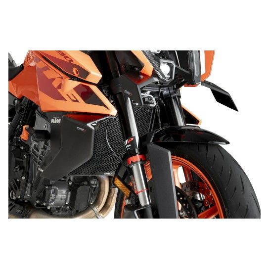 PUIG KTM 990 DUKE 2024-26 GRELHA RADIADOR PRETA